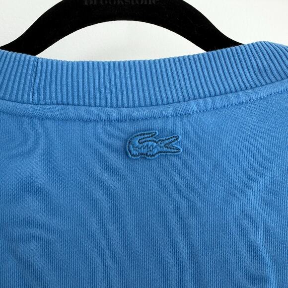 Stranger Things x Lacoste Sweatsuit Mens 4 Medium Blue Sweatshirt Joggers Set - Picture 9 of 15